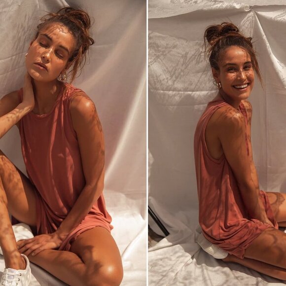 Lulus's Midnight Lady Washed Red Midi Dress | LUSH - Picture 2 of 3